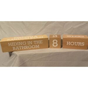 Wooden Rustic Bathroom/Home decor/ humor Create Your Own Message